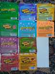Наклейки наліпки обгортки Хубба Бубба Hubba Bubba б/у