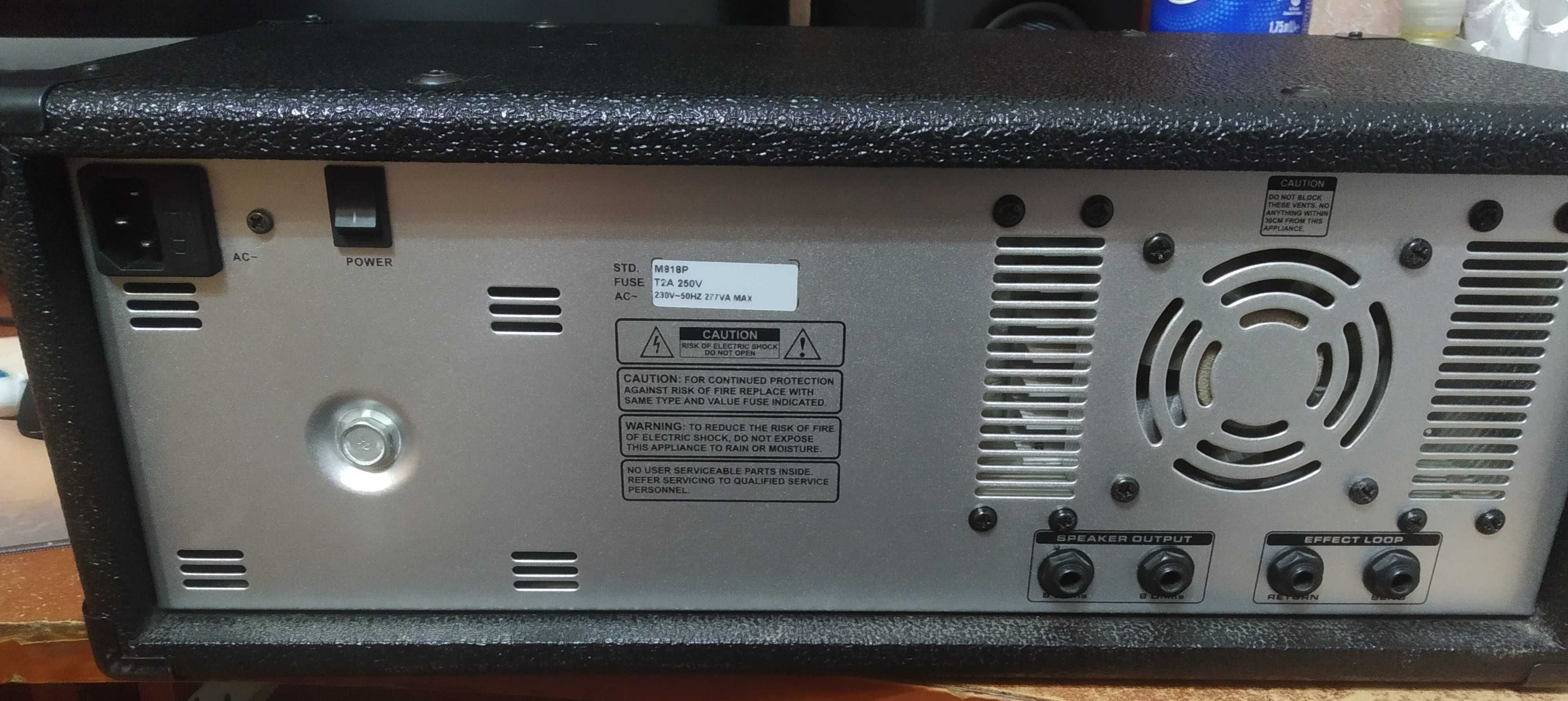 Активный микшерный пульт BIG M818P  250w підсилювач