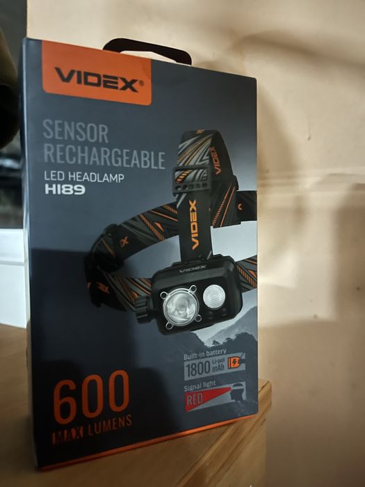 Продам ліхтарик налобний Videx