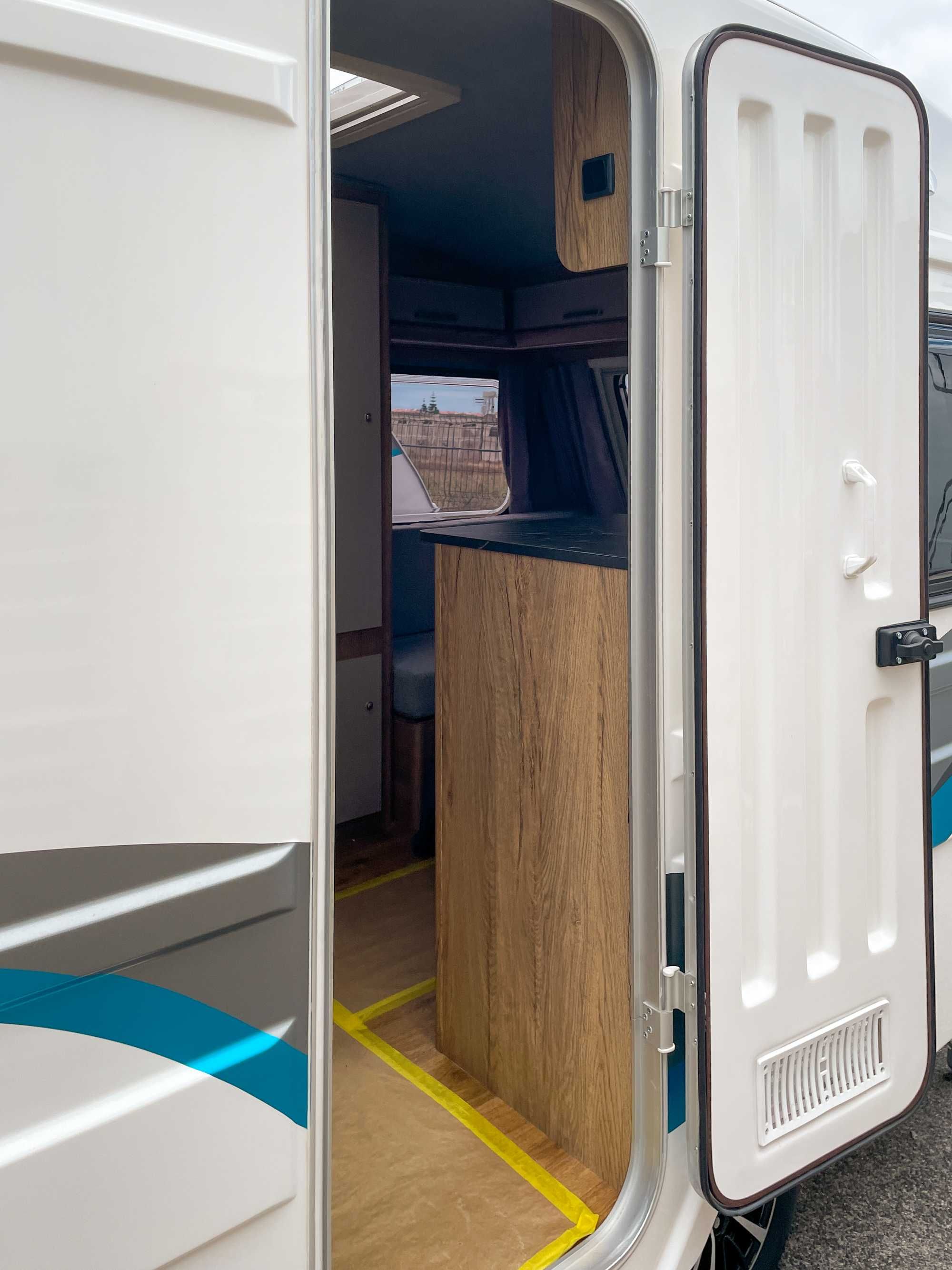 Caravana para camping