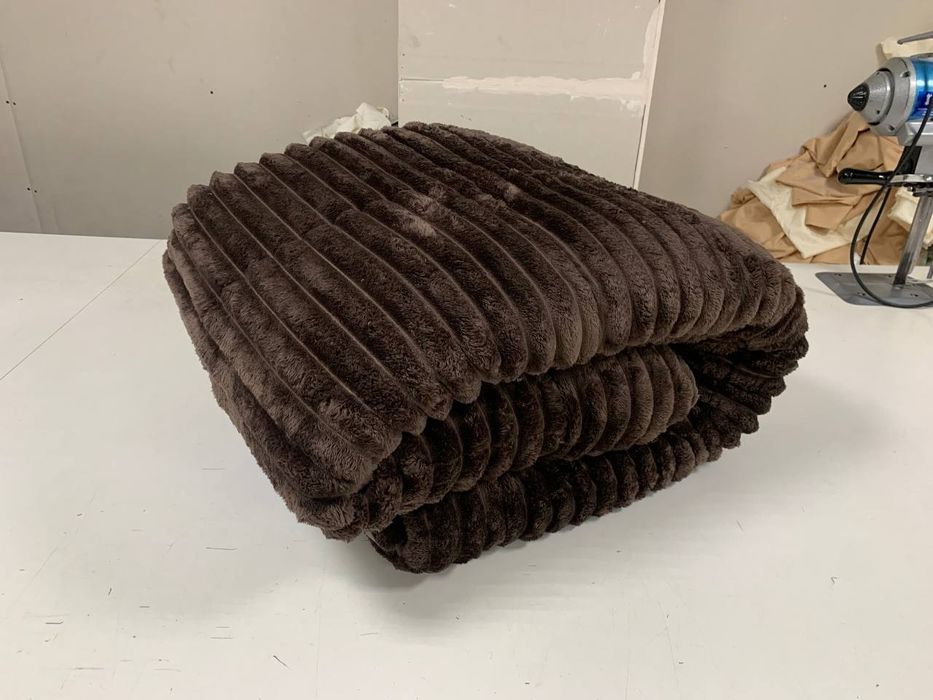 тепла зимова двостороння ковдра шарпей