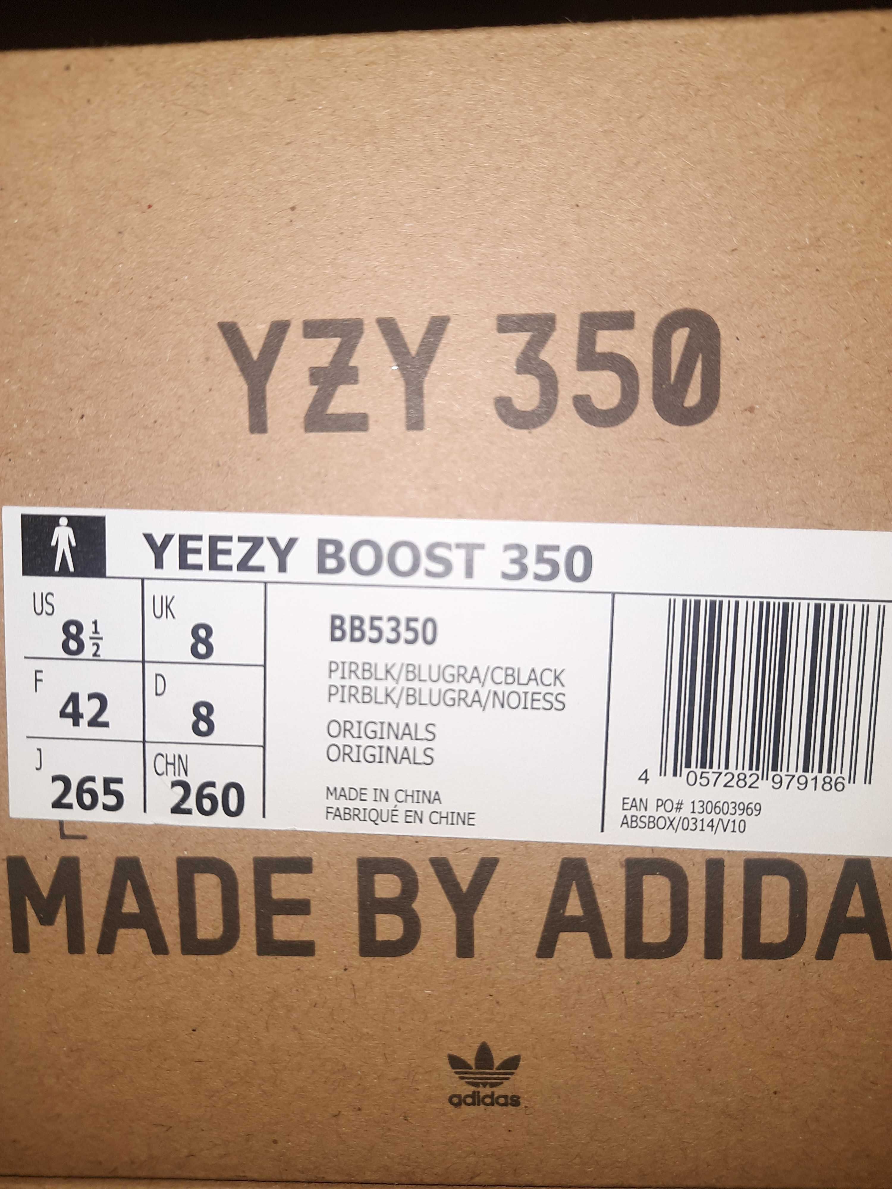 Yeezy Boost 350 Pirate Black 42