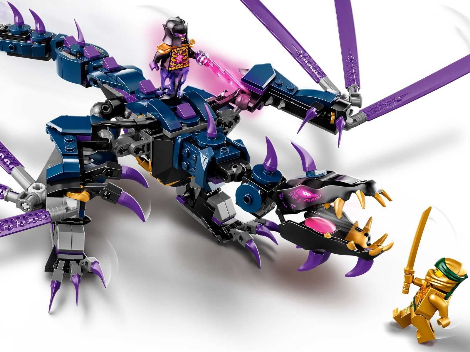 LEGO 71742 Ninjago - Smok Overlorda prezent ninja klocki duży