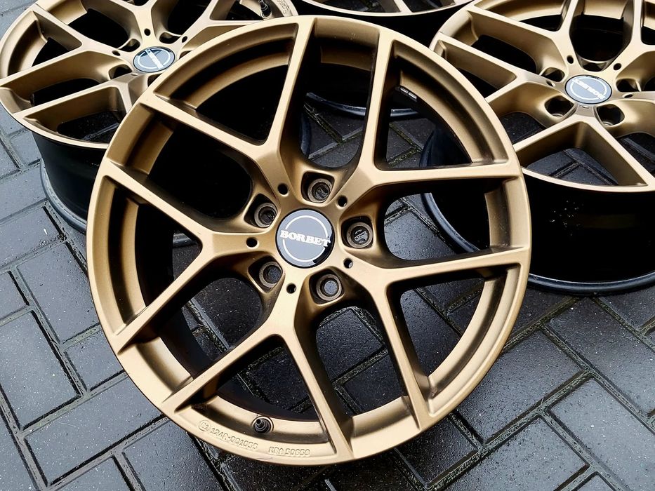 KOŁA Felgi 18 BORBET Y 5x120 Bronze BMW 8J ET34