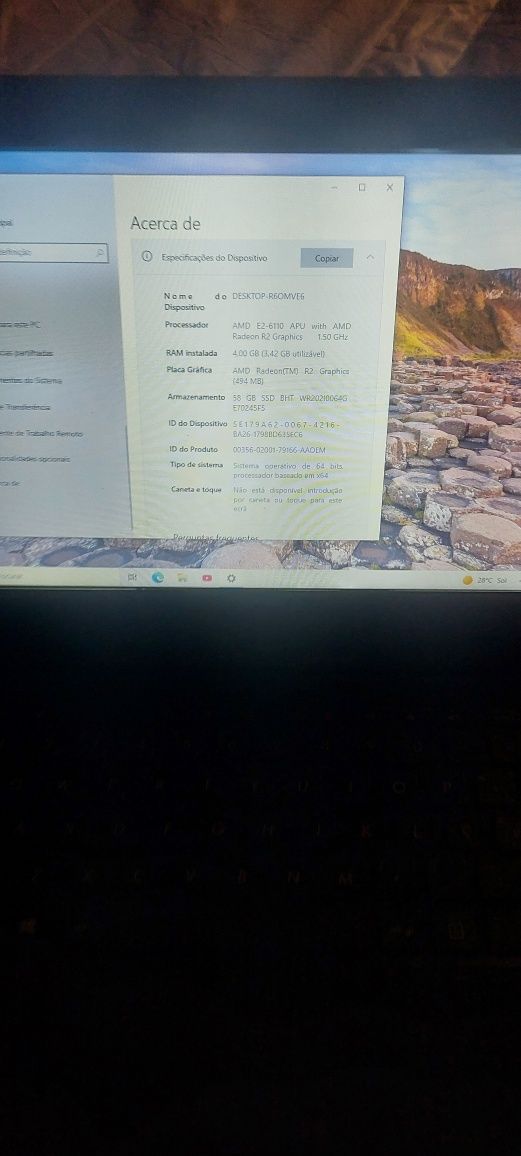 Portátil asus modelo notebook vivobook
