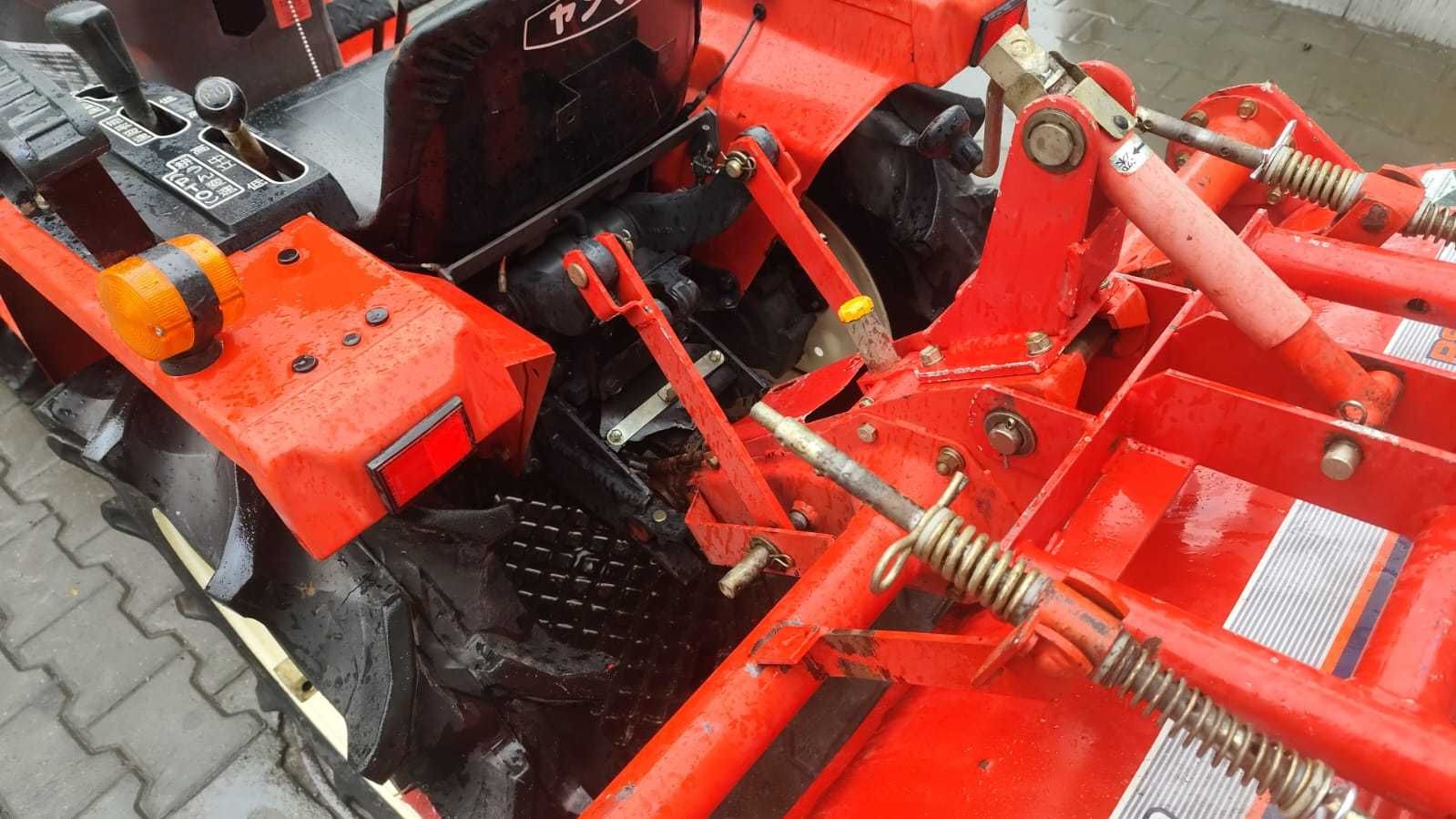 Japoński traktorek Yanmar KE 2 glebogryzarka 4x4 12 KM