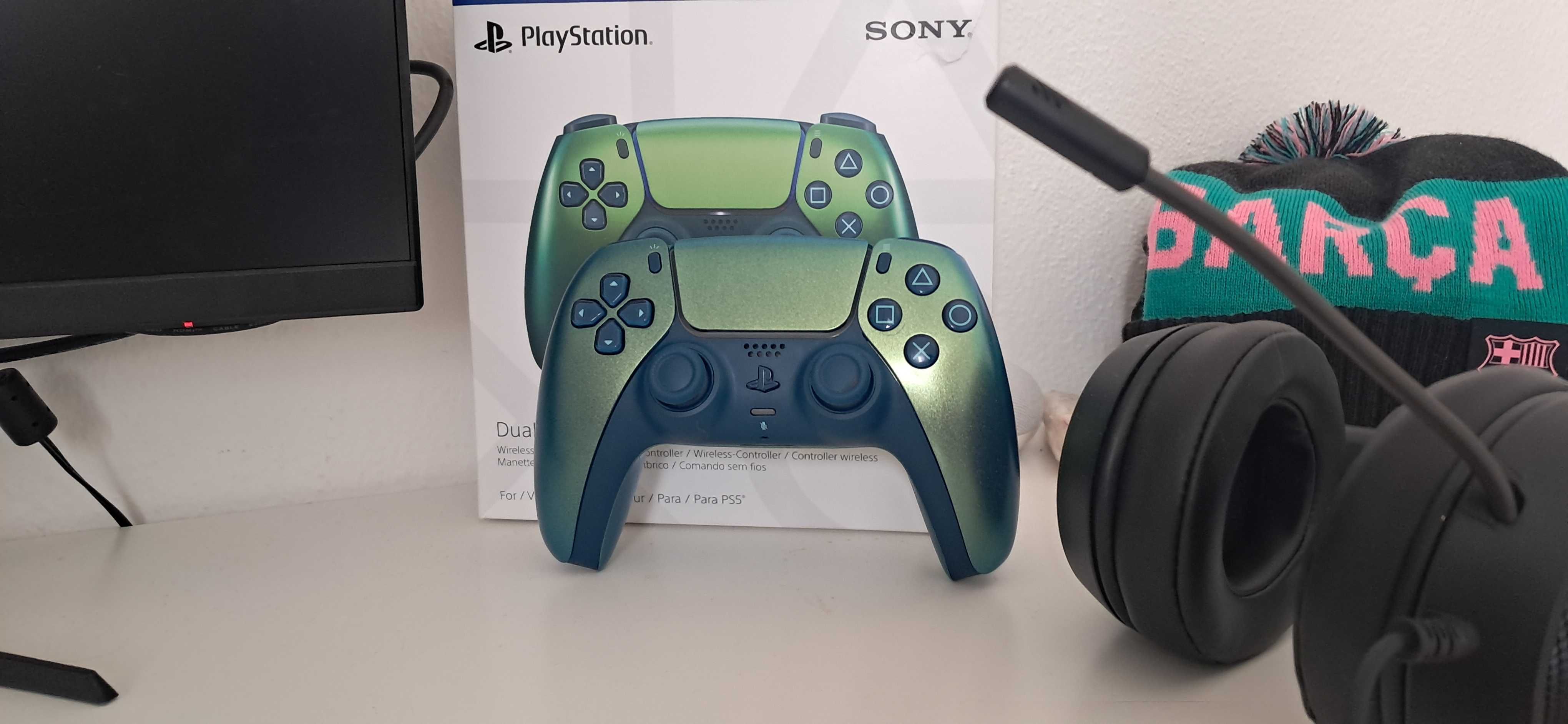 Vendo ou troco uma ps5, um monitor 244hz, uns fones razer e um comando