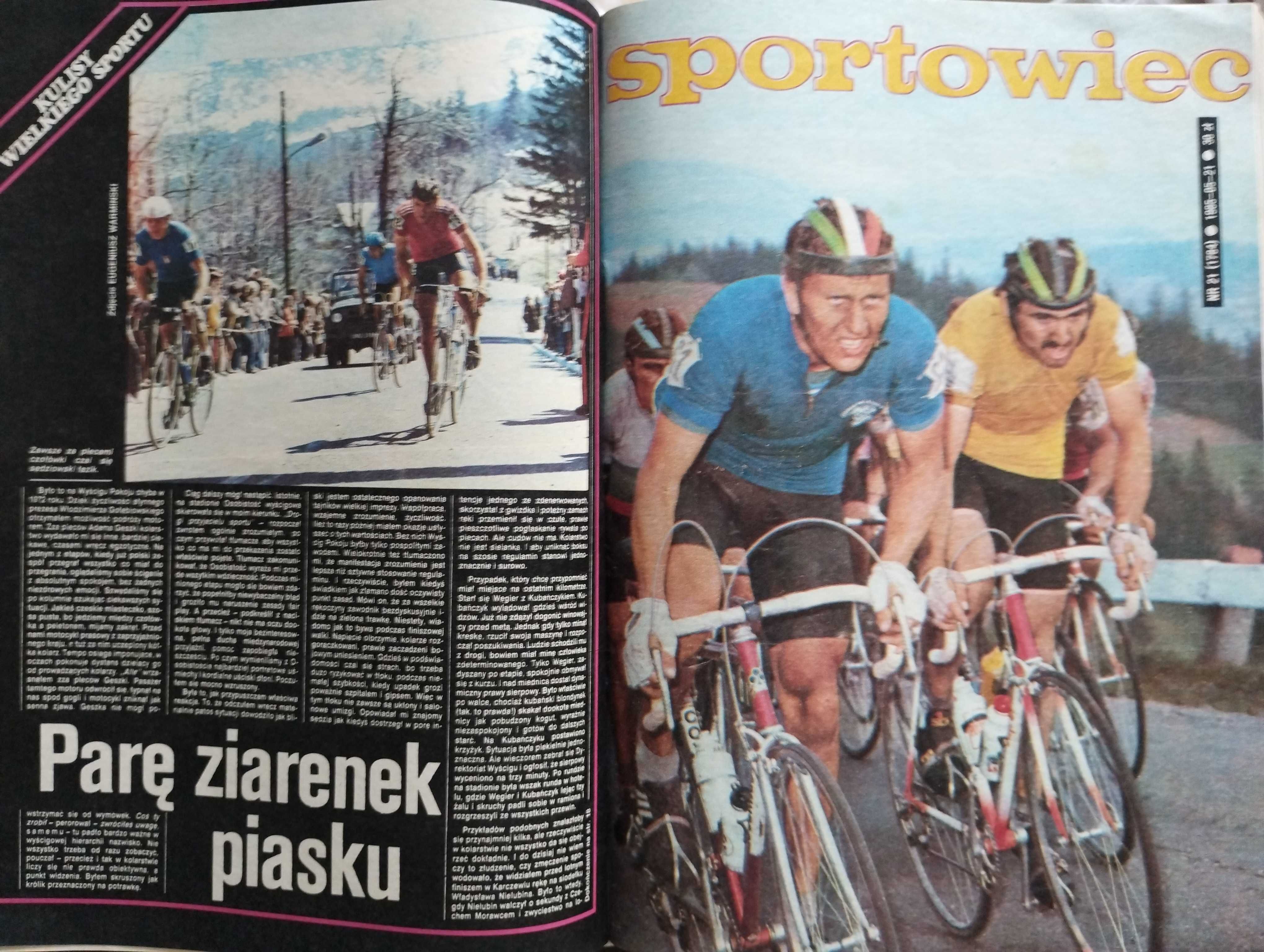 czasopismo Sportowiec 1985