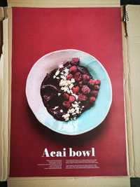 Plakat The bowl book. Acai bowl.
