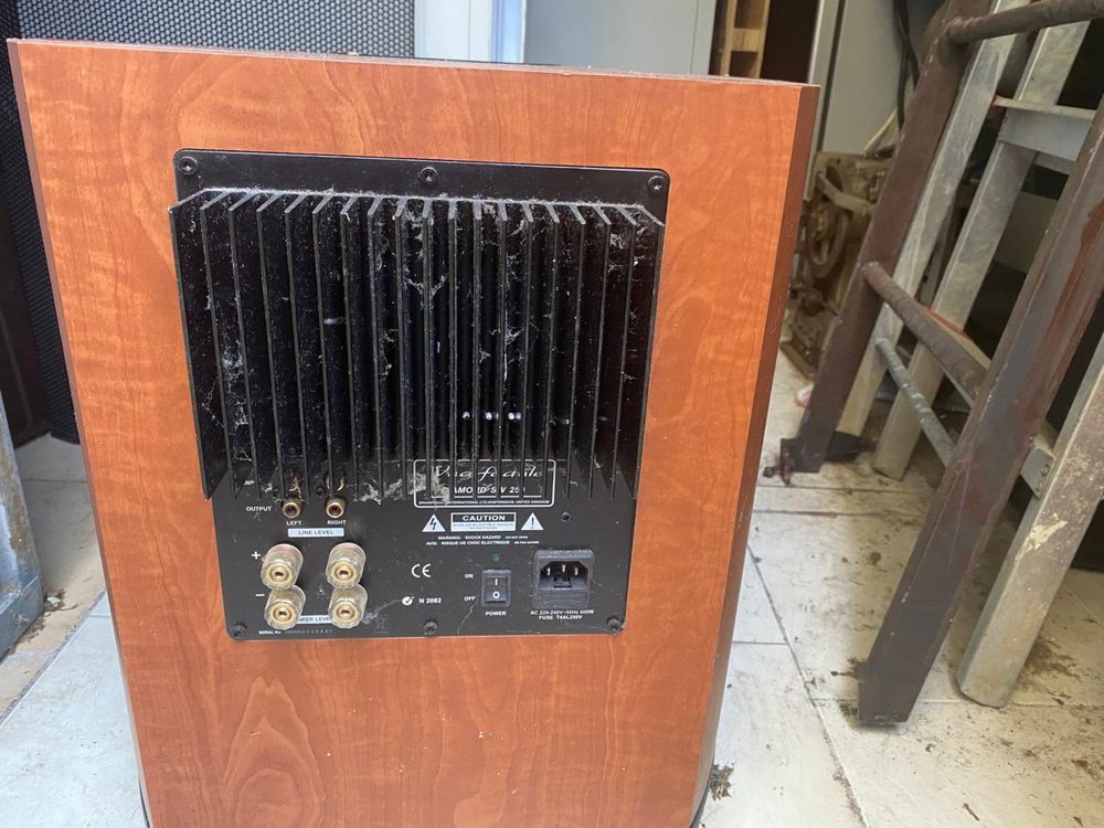 Subwoofer Wharfedale SW250 castanho