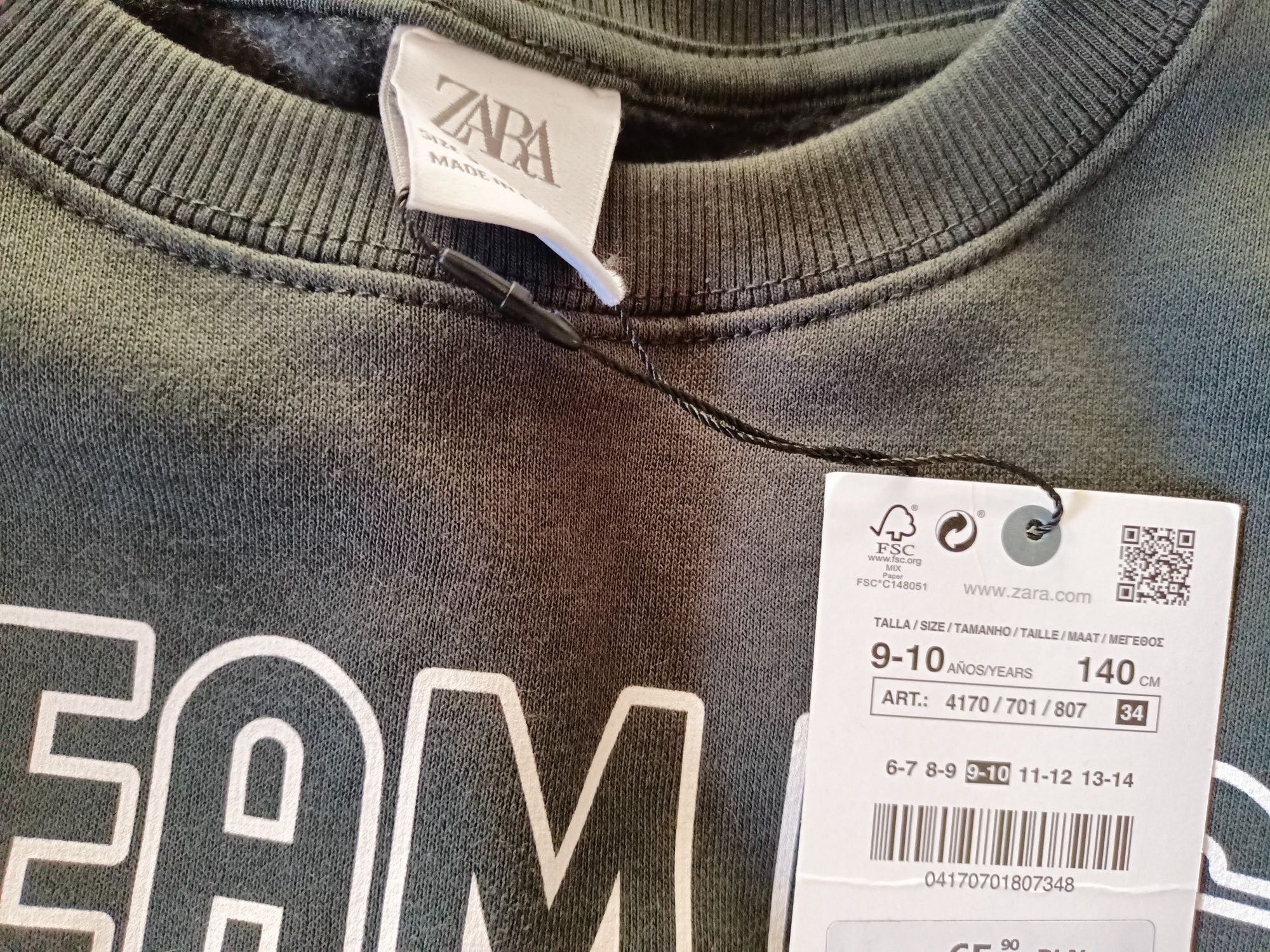 Bluza Zara Dla Dziewczynki