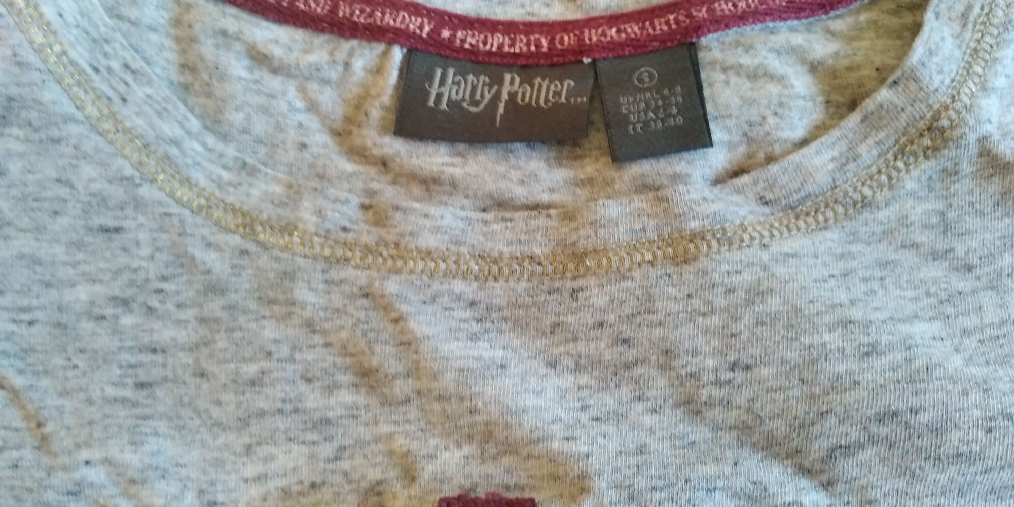 T-shirt Harry Potter/Hogwarts/Gryffindor