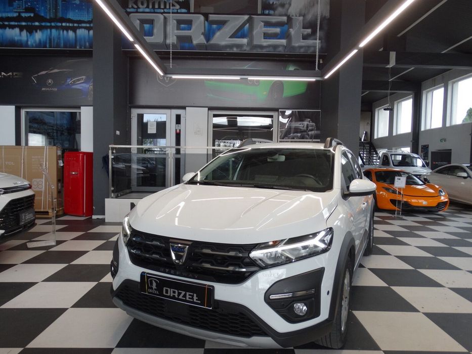 Dacia Sandero Stepway Salon PL/1Wł/Bezwypadkowy/ASO/Automat/Kam.Cofania/Carplay/Podgrz.Fot