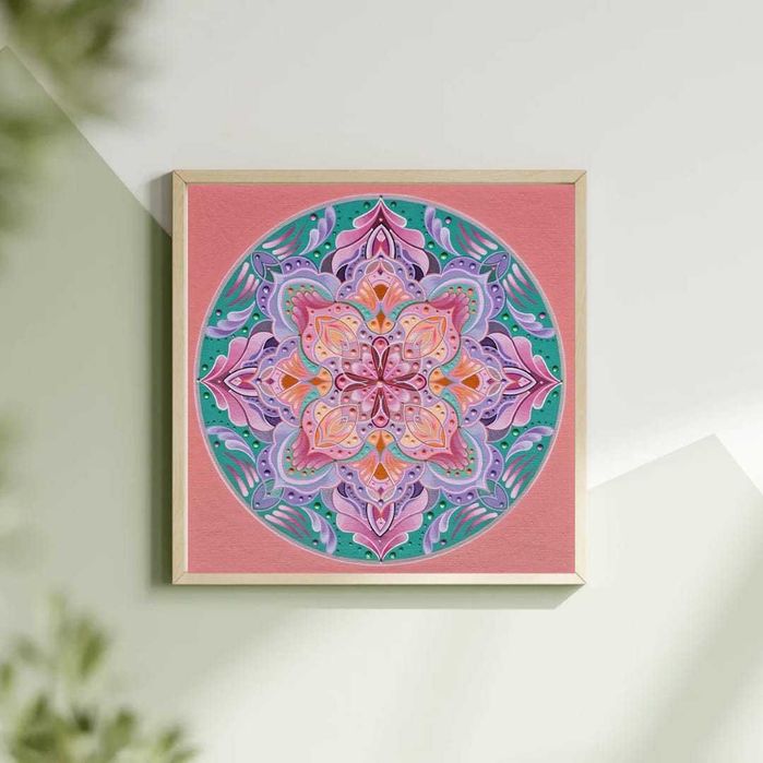 Mandala energetyczna  z  Intencją.  "Radość"