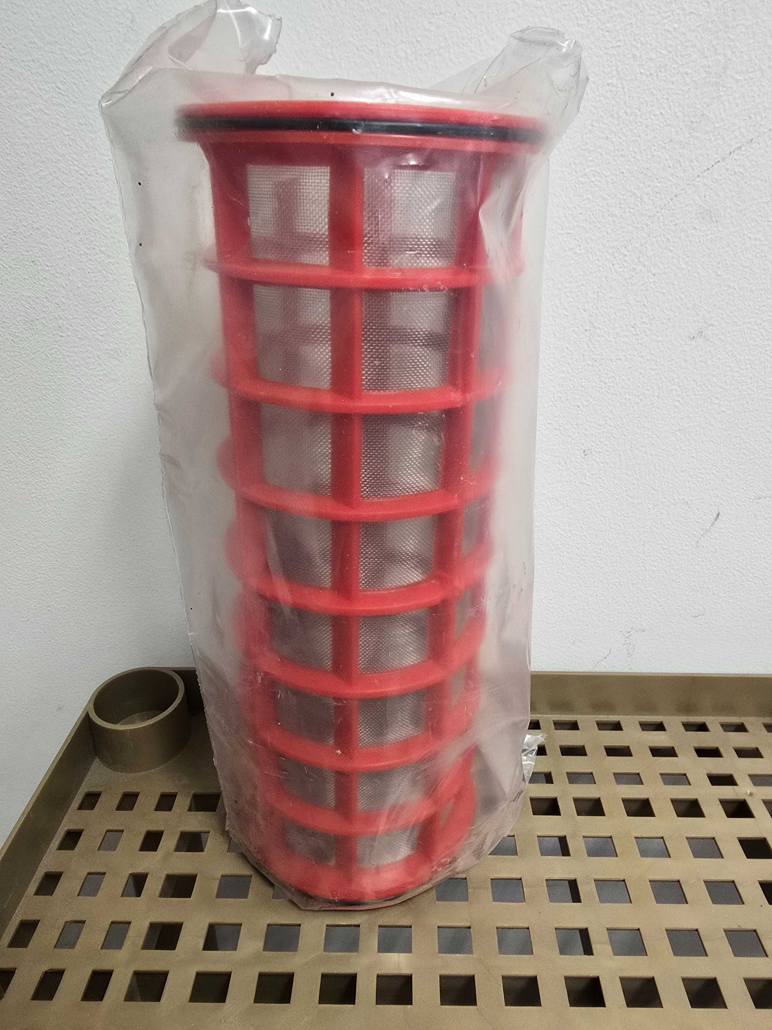 Kverneland Group Wkład filtra 108x287 mesh 32 Czerwony