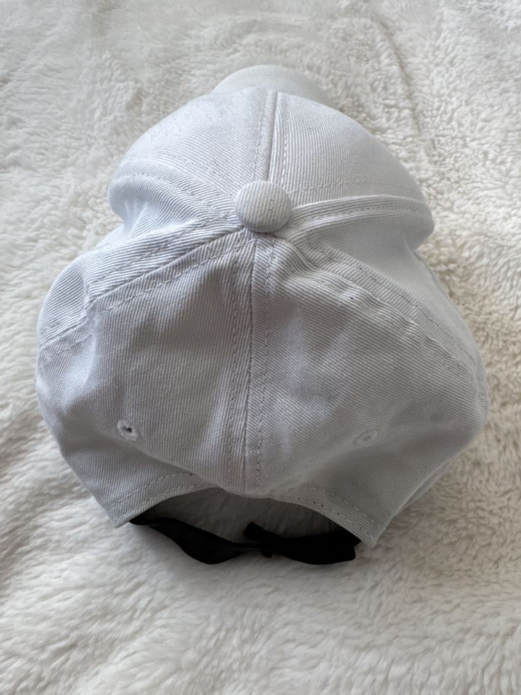 Czapka z daszkiem Calvin Klein biała męska