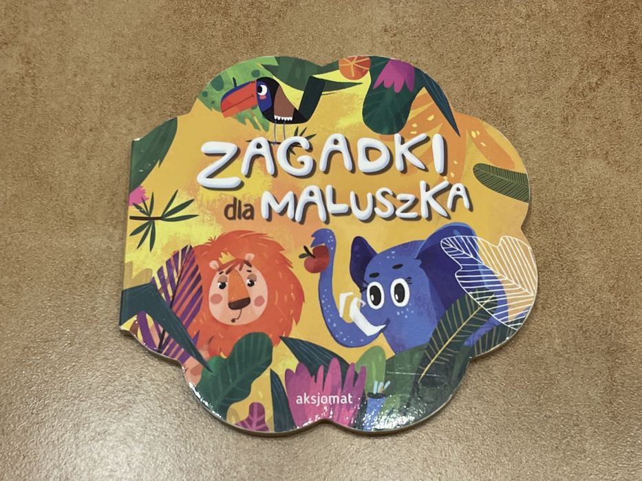 Zagadki dla maluszka – kolorowa książeczka kartonowa