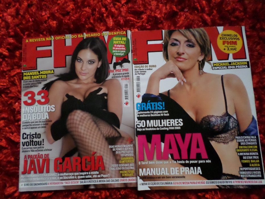 14 revistas fhm como novas