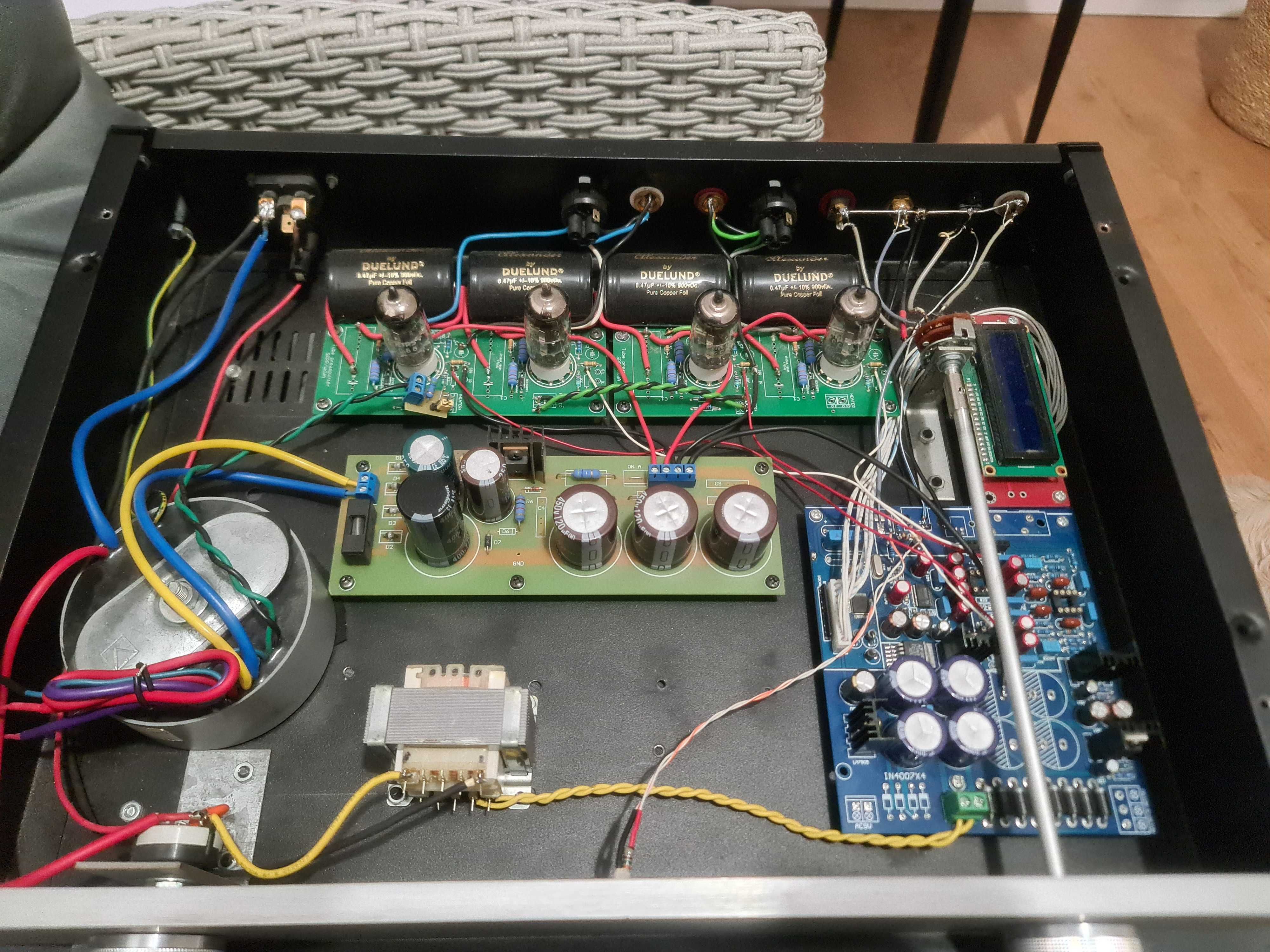 Protagonist DAC Reference Edition 24bit/192kHz + dwa zestawy lamp