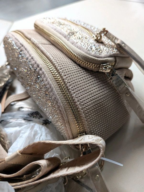 Torebka Steve Madden Bmaxima Crossbody bag blush beż przez ramię Nowa