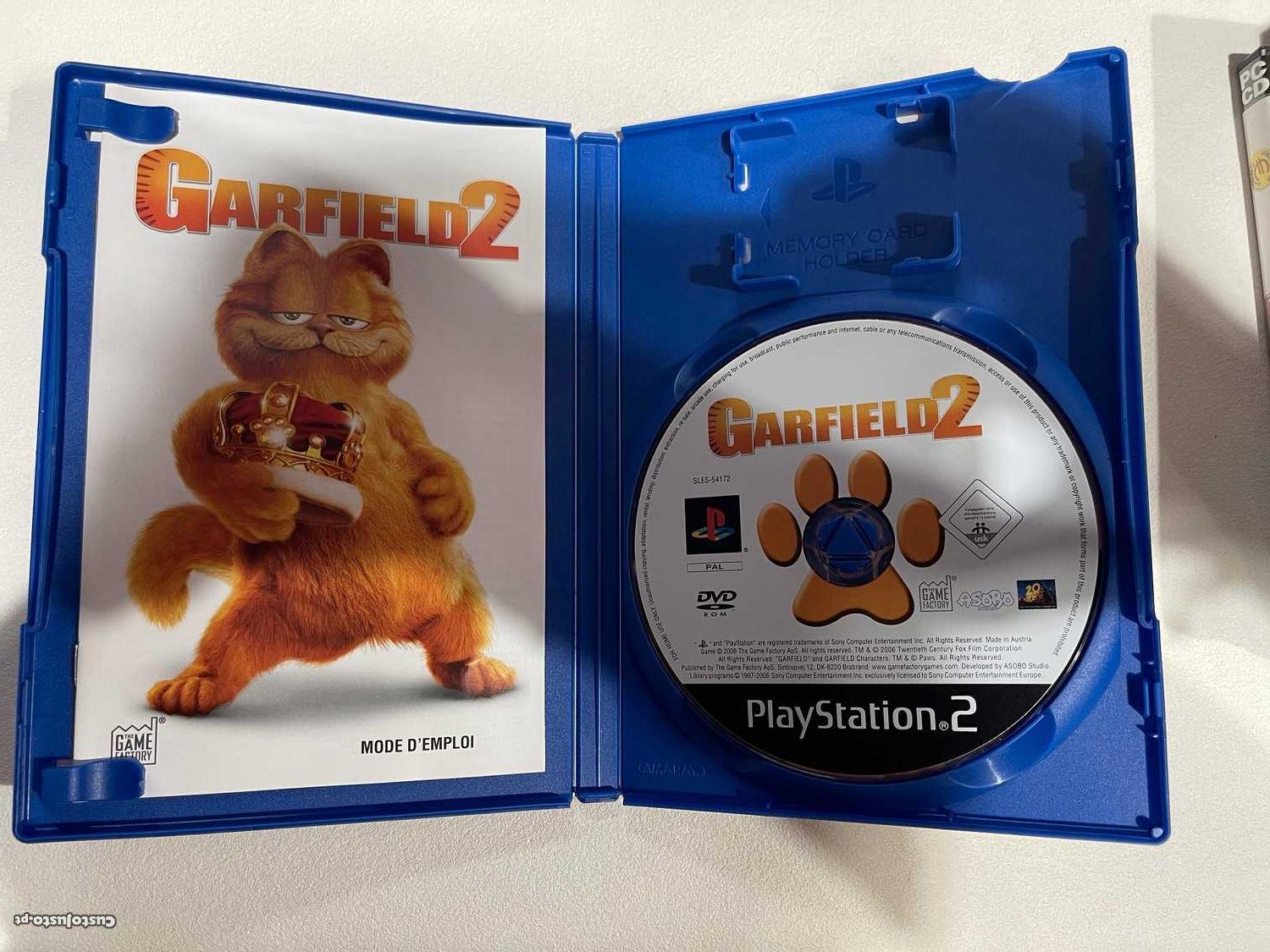 PlayStation 2 Jogo GARFIELD 2