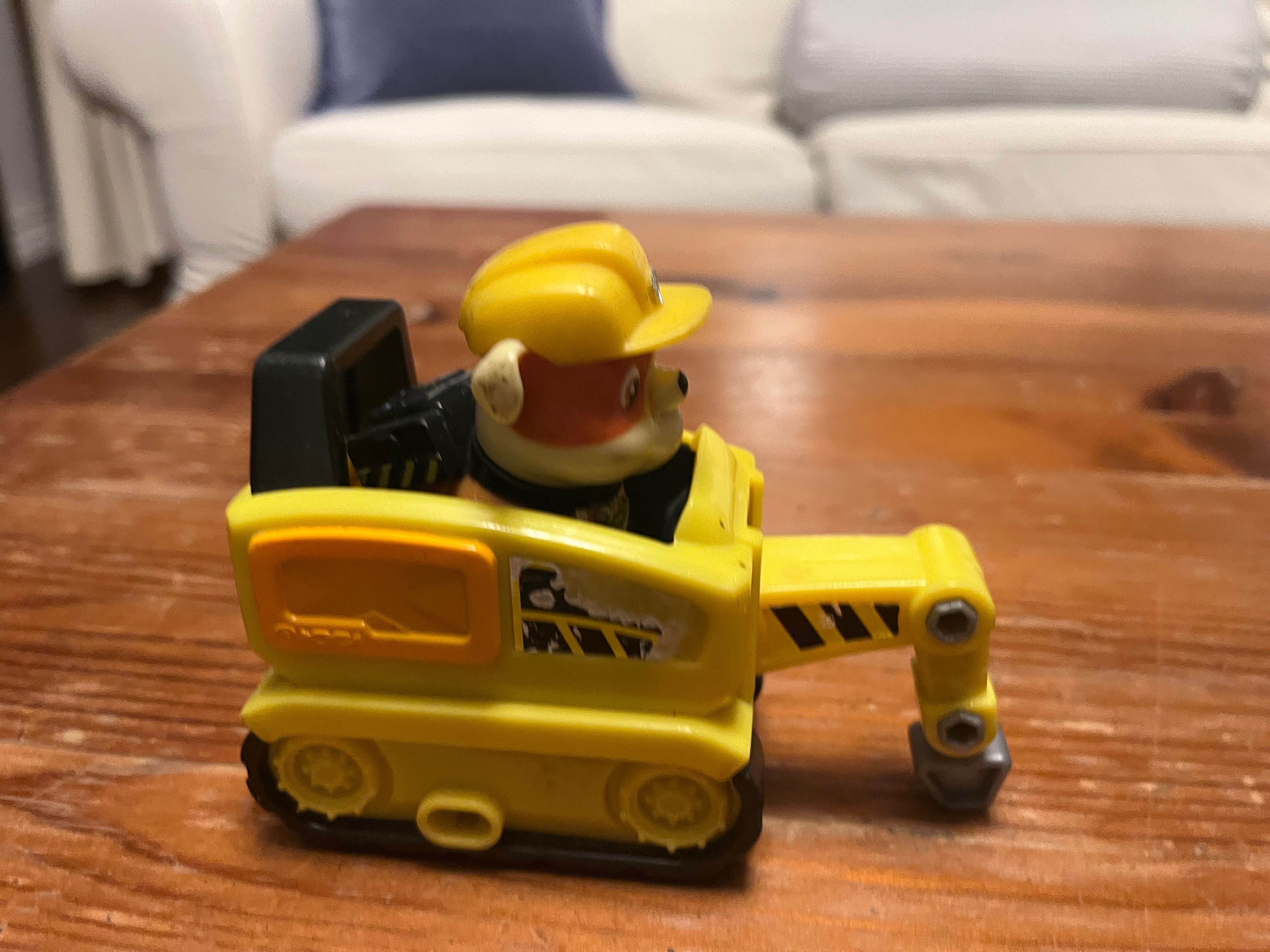 Psi Patrol figurki Skye i Rubble z pojazdami