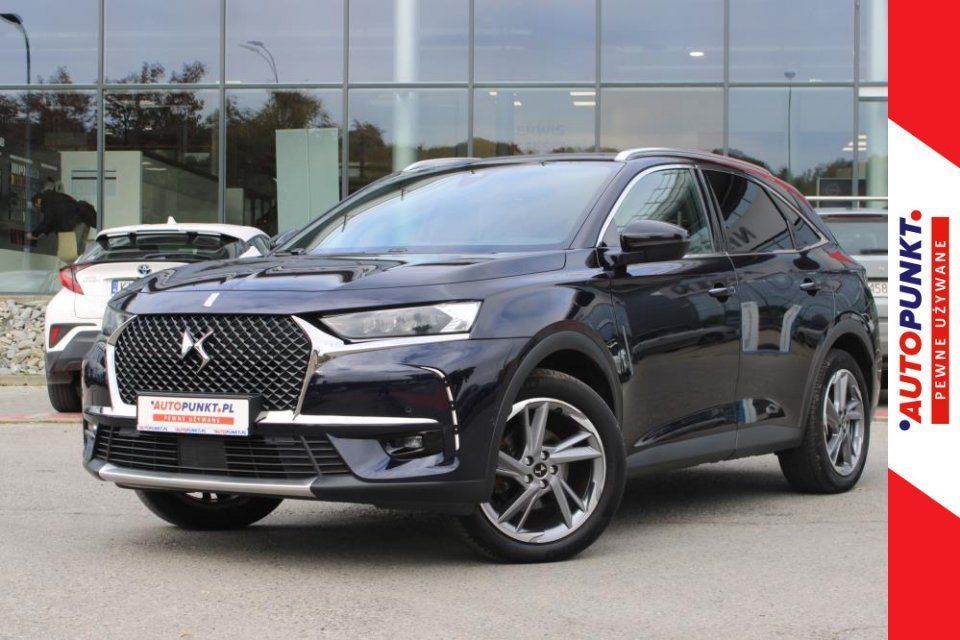 DS Automobiles DS 7 Crossback RIVOLI 1.6 PureTech 180KM, 2020r. Podgrz.+Went. Skóry* Focal* Panorama