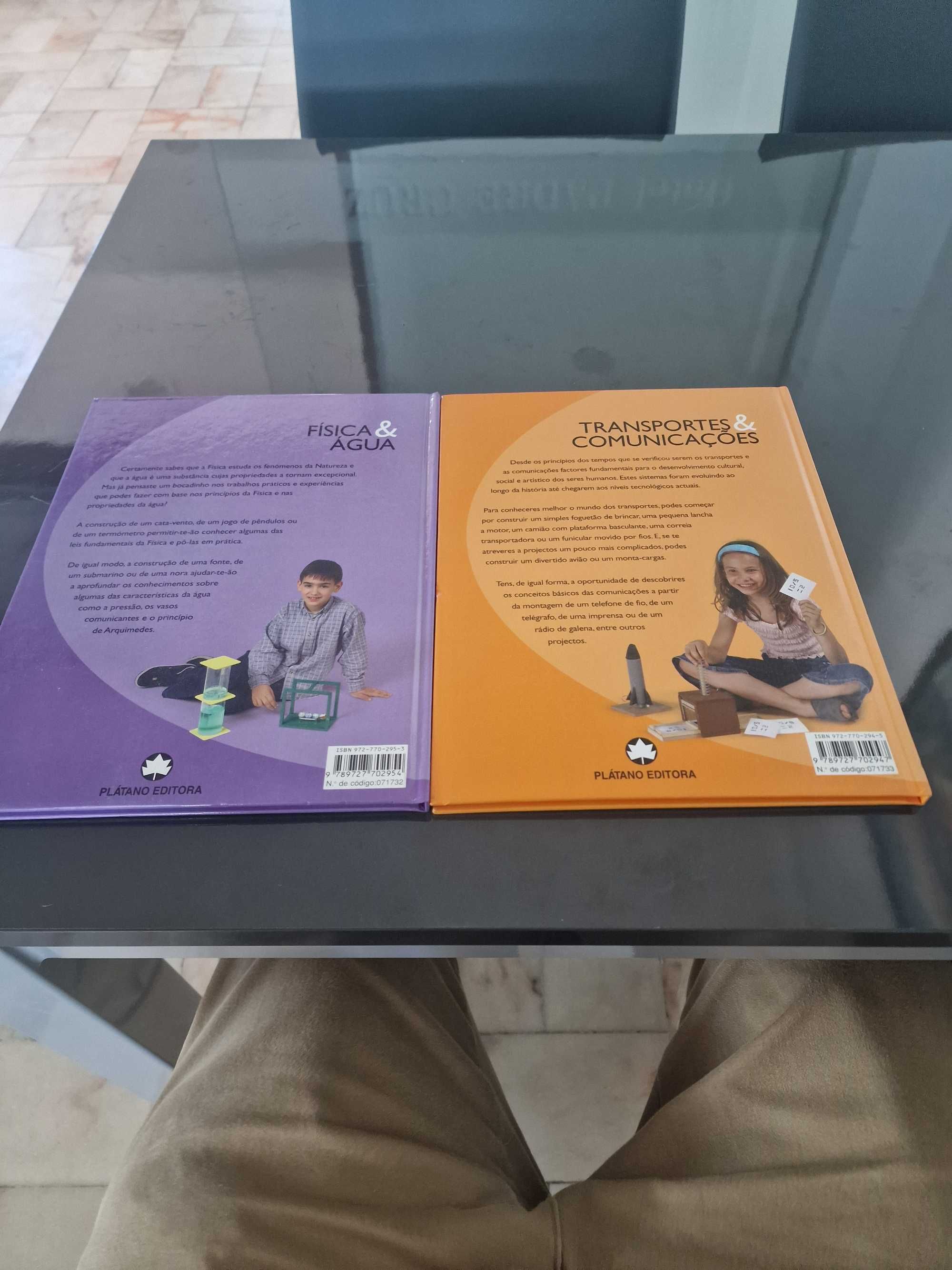 2 livros da coleção Pequeno Engenheiro