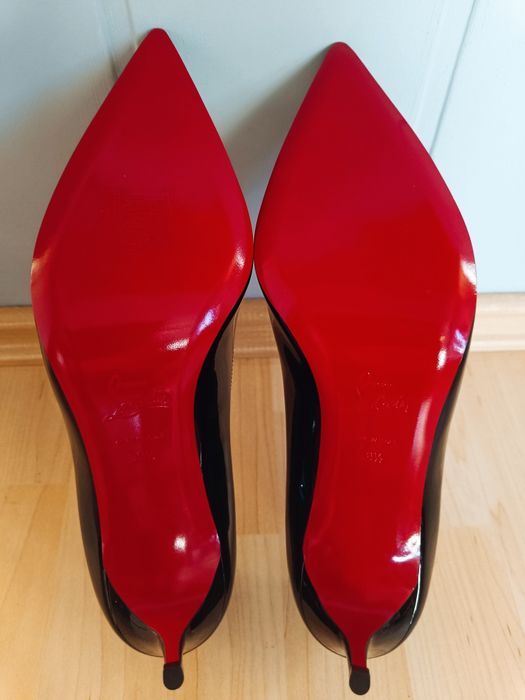 Christian Louboutin Czarne szpilki Kate 7cm