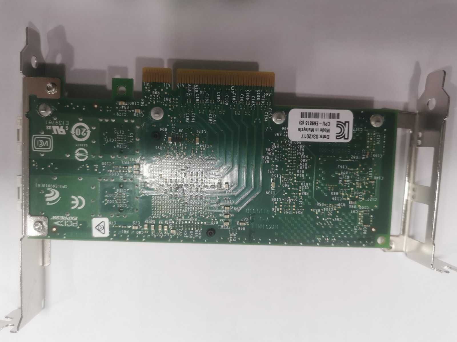 Мережева карта Intel X520-DA2 10GbE SFP+(E10G42BTDA) PCI-E.В НАЯВНОСТІ