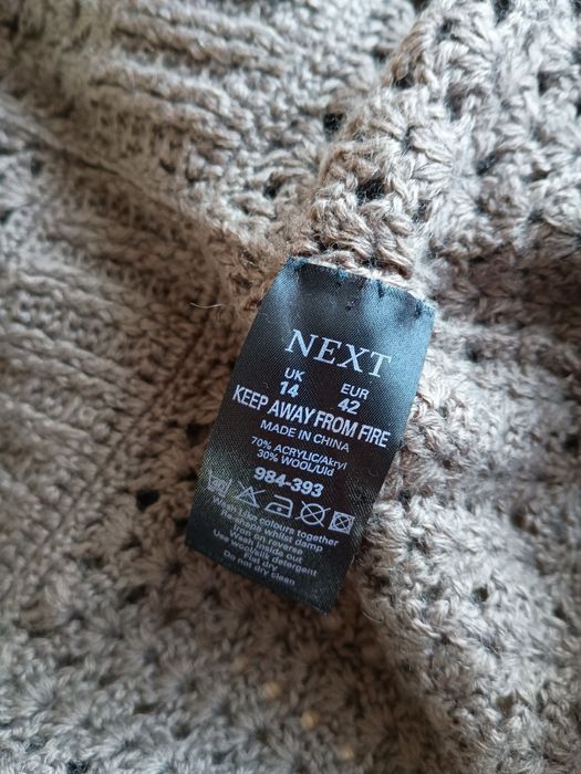 Kardigan sweter sweterek damski z wełną