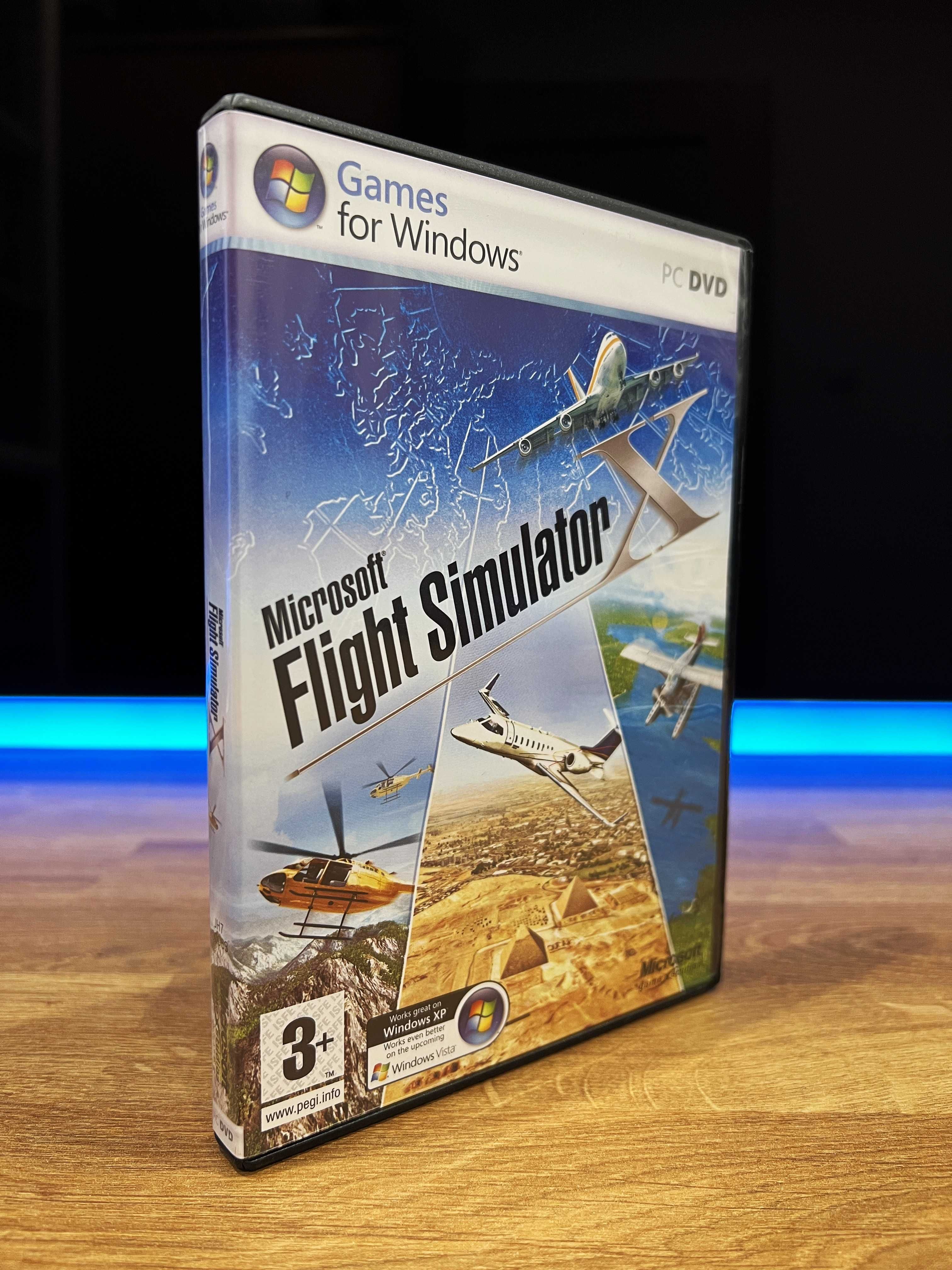Flight Simulator X (PC EN 2006) DVD BOX angielskie premierowe wydanie