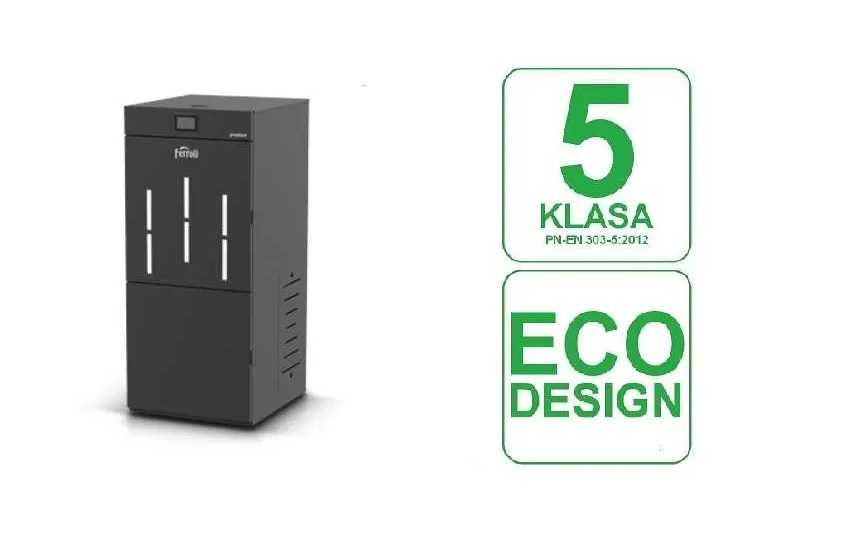 BIOPELLET PREMIUM 18 Ferroli– kocioł stalowy (5,8-18,0 kW) od ręki