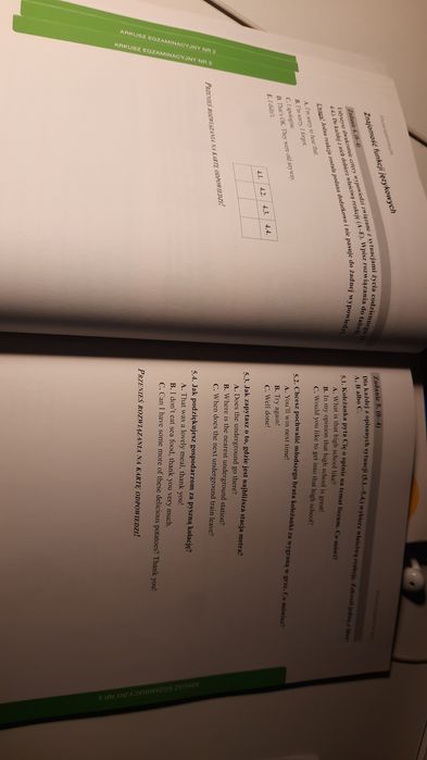 Teraz egzamin ósmoklasisty JĘZYK ANGIELSKI arkusze nowa era