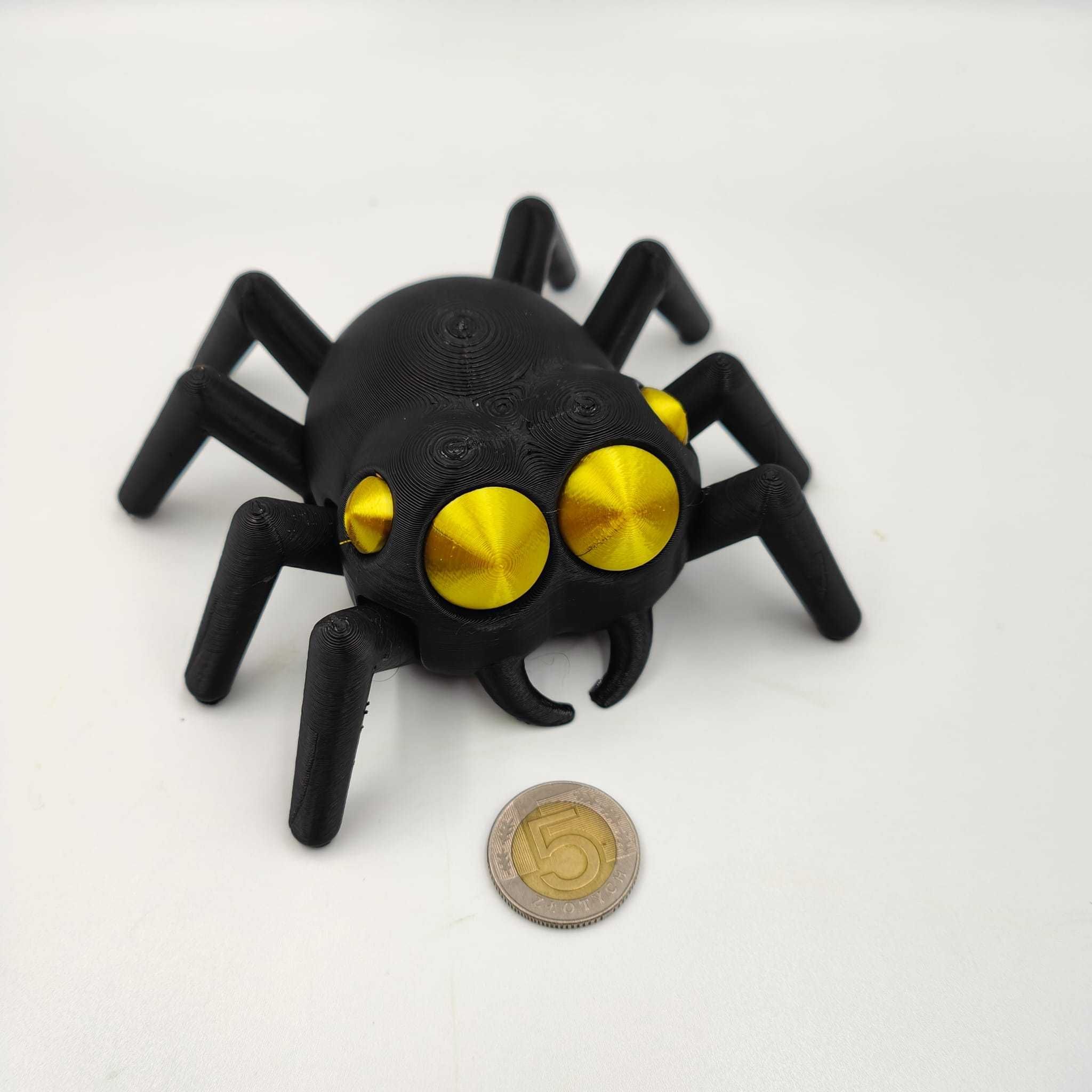 Skakun pająk druk 3D