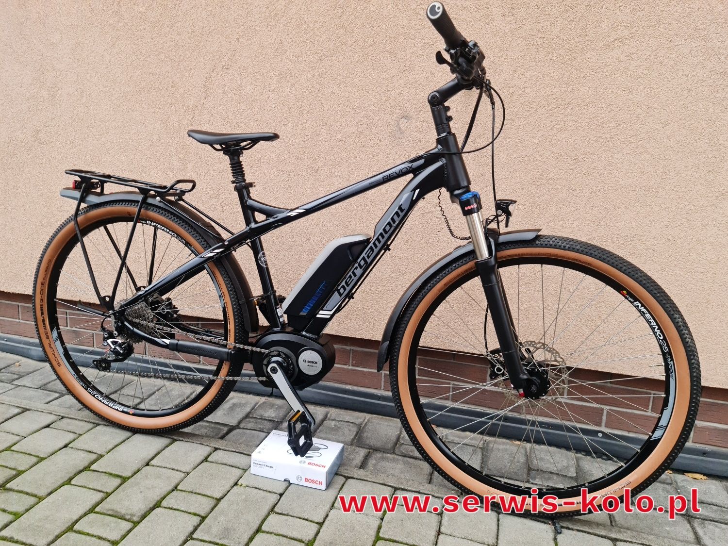 Rower elektryczny górski MTB BERGAMONT koła 29 SHIMANO SLX BOSCH alu