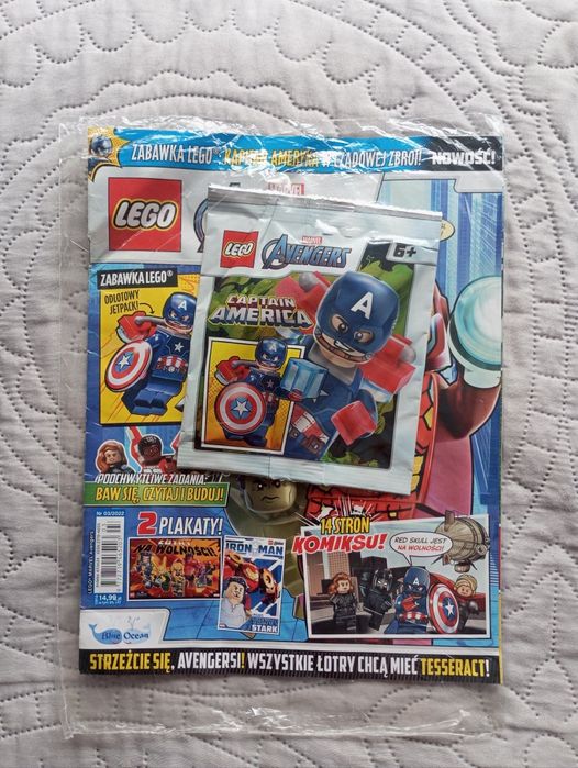 Klocki Lego avengers kapitan Ameryka