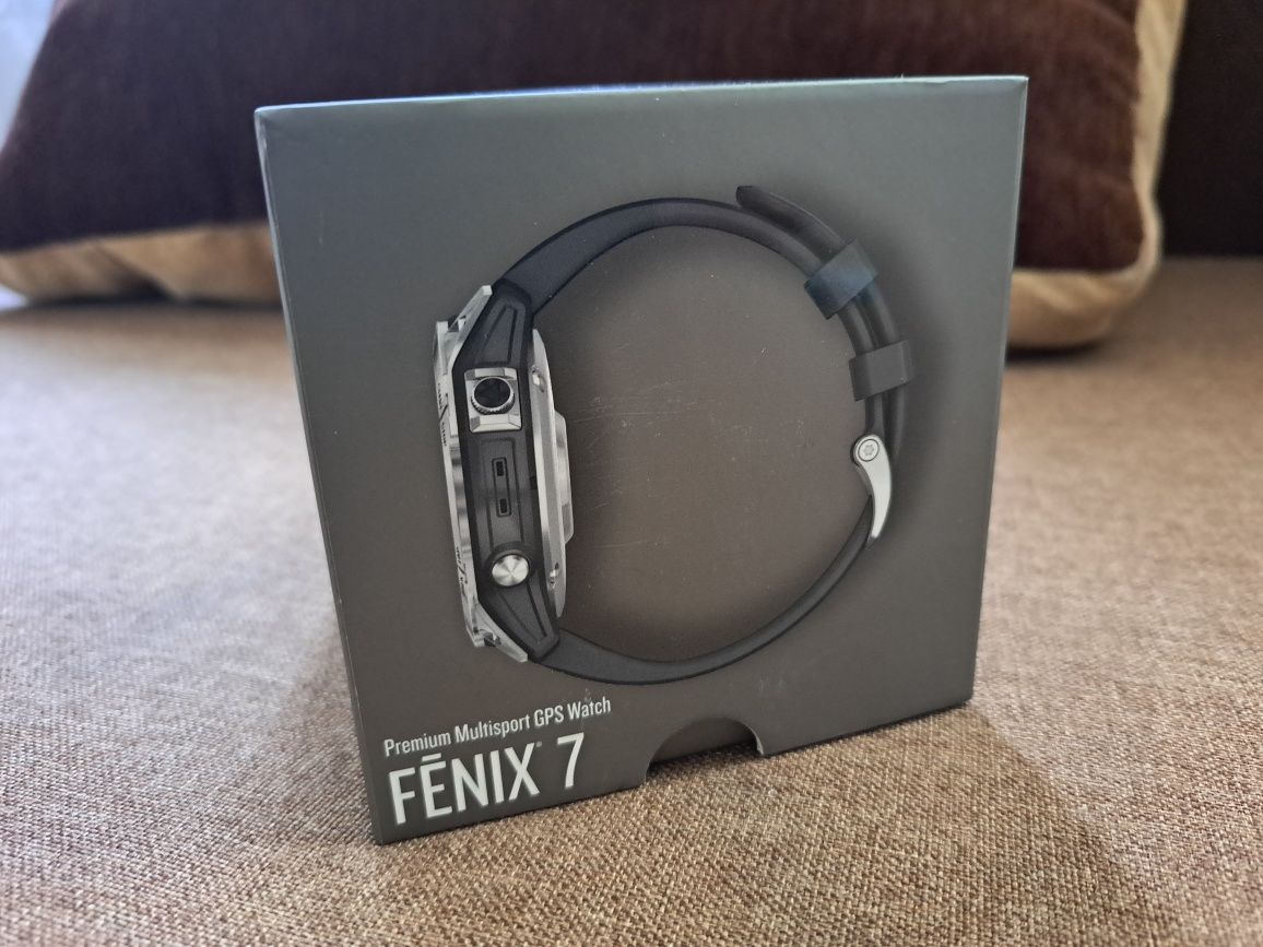 Як нові, Garmin Fenix 7 silver