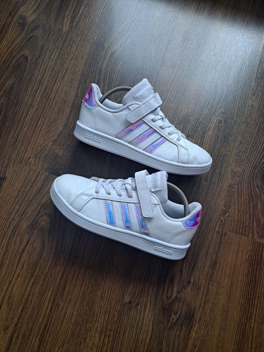Кеди дитячі Adidas Grand Court 35р/кросовки adidas/кросівки Nike 35р/