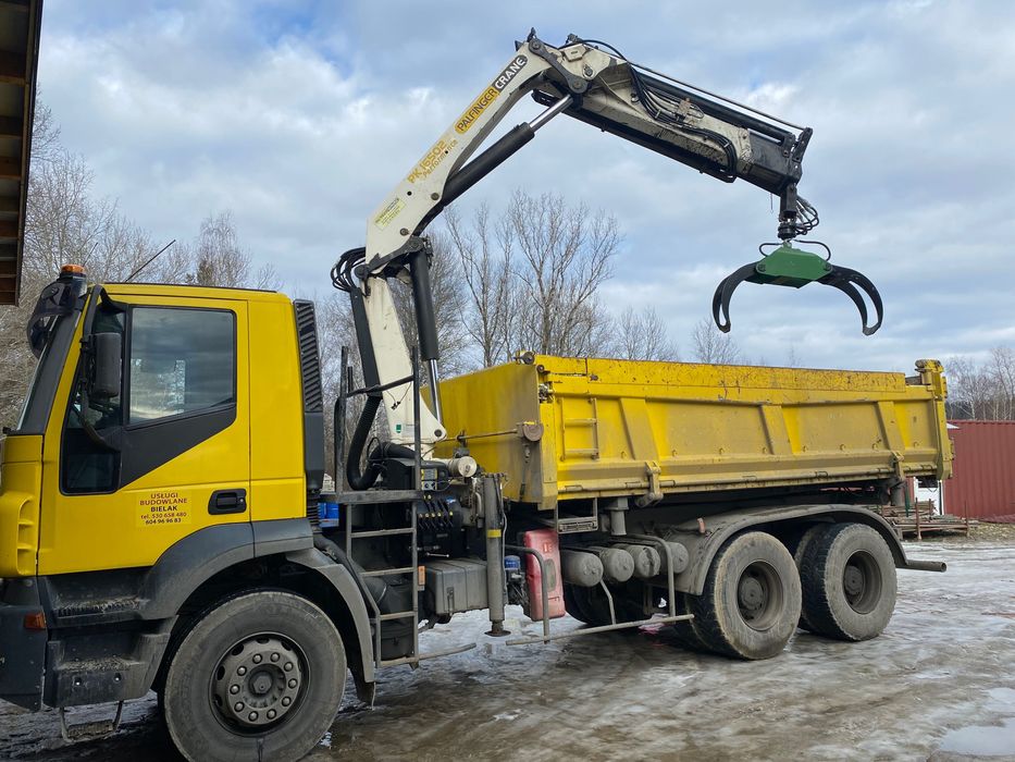 Wywóz gruzu ziemi Transport wywrotka kliniec żwir transport drewna