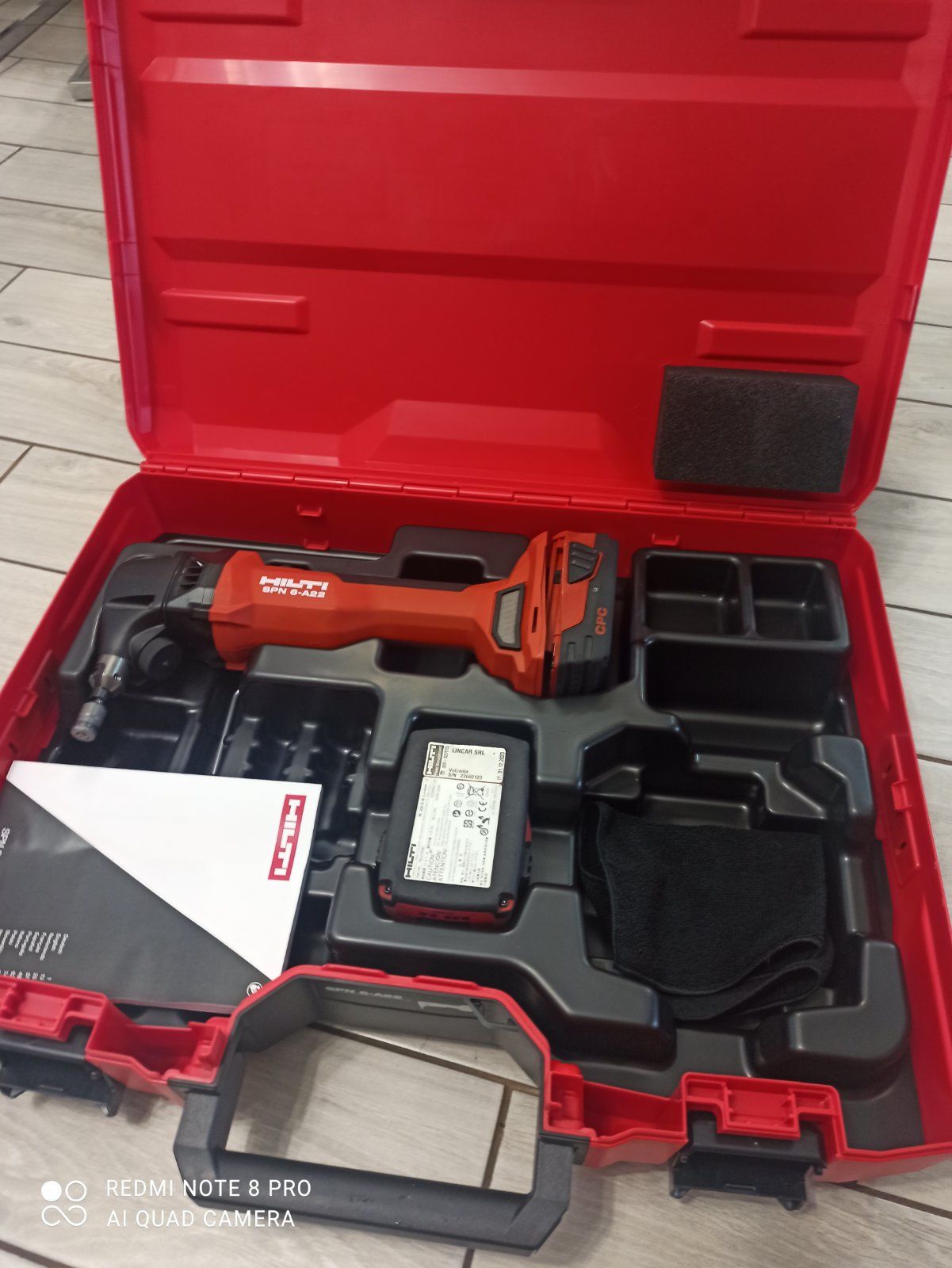 Hilti SPN 6-A22 акумуляторні вирубні ножиці