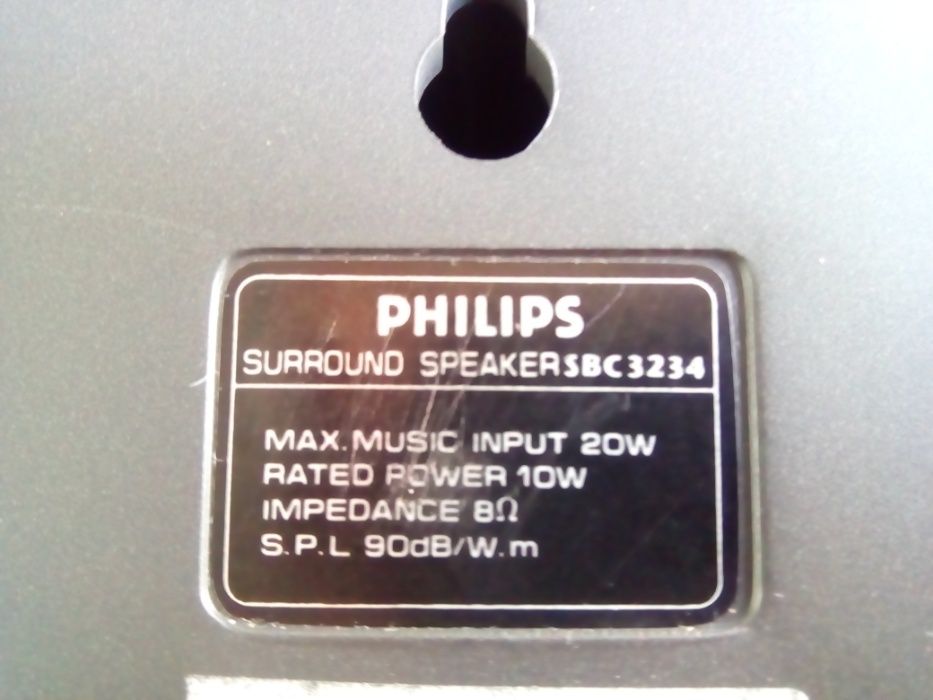 Colunas de Som HI-FI Philips SBC-3234