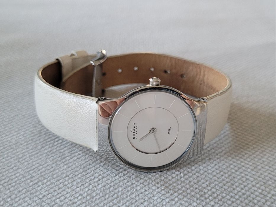 SKAGEN zegarek damskie 233 SSLW stan idealny