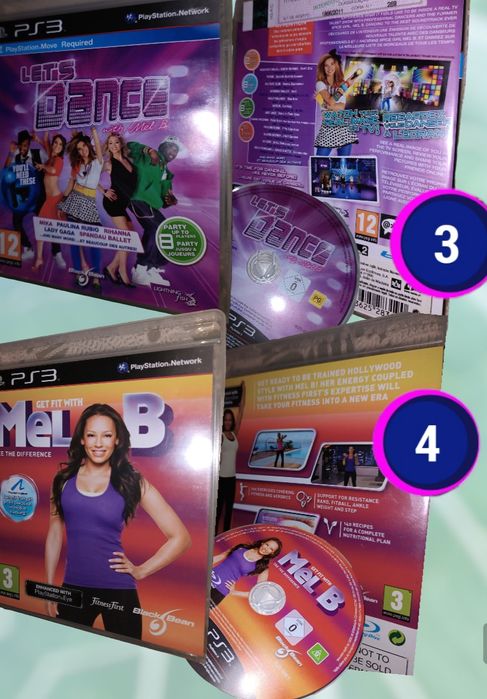 Jogos PS3• Vários( Fitness , Dança, Exercício, Body Coach)