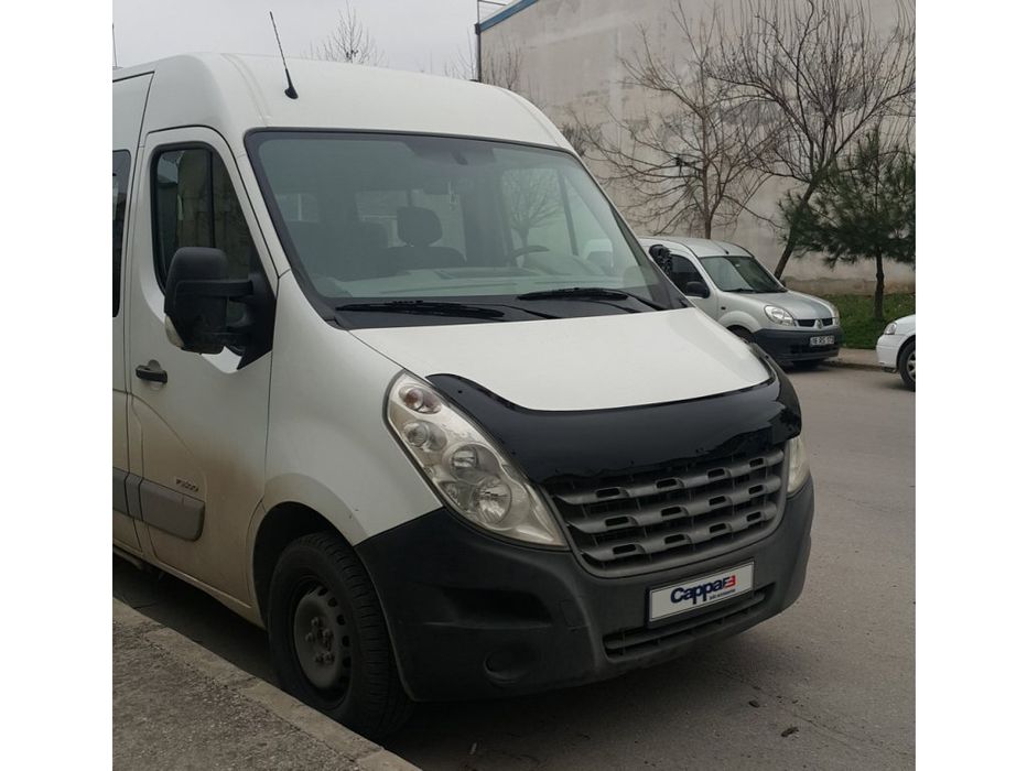 Renault Master 2010-2014 Дефлектор капота EuroCap