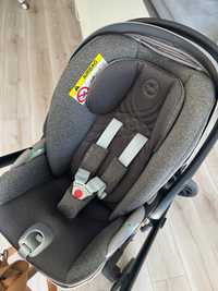 Fotelik samochodowy dla niemowląt cybex T i-size (grey plus)