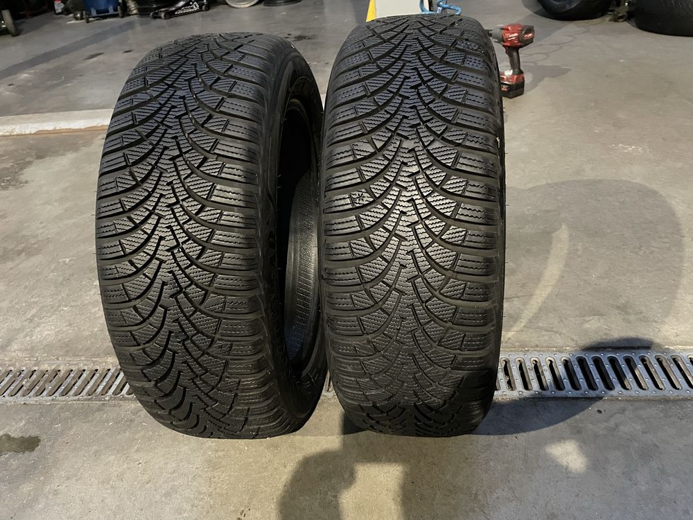 2x opony 205/55/16 goodyear ultragrip 9+ super stan zimowe 2020 rok