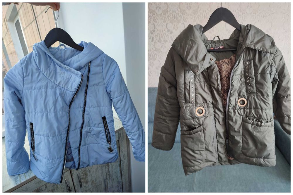 Курточка весна осінь на дівчинку 6-8 років