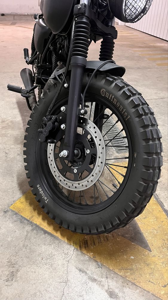 Mota Mutt Fat sabbath 125cc 14k km - Garagem