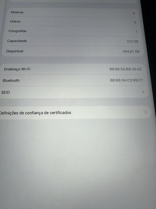 Ipad Pro 12.9 5 Geraçao com capa 512Gb Processador M1